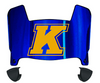 Kent State Golden Flashes Mini Football Helmet Visor Shield w/ Clips - PICK VISOR & LOGO COLOR