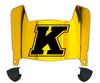 Kent State Golden Flashes Mini Football Helmet Visor Shield w/ Clips - PICK VISOR & LOGO COLOR