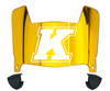 Kent State Golden Flashes Mini Football Helmet Visor Shield w/ Clips - PICK VISOR & LOGO COLOR