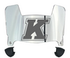 Kent State Golden Flashes Mini Football Helmet Visor Shield w/ Clips - PICK VISOR & LOGO COLOR