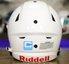 Captain Patch Jersey C Style LIGHT BLUE Football Helmet Decal - Perfect for Adult & Youth Full Size Football Helmets