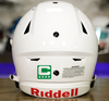 Captain Patch Jersey C Style LIGHT GREEN Football Helmet Decal - Perfect for Adult & Youth Full Size Football Helmets
