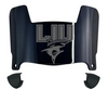 Long Island LIU Sharks Mini Football Helmet Visor Shield w/ Clips - PICK VISOR & LOGO COLOR