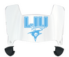 Long Island LIU Sharks Mini Football Helmet Visor Shield w/ Clips - PICK VISOR & LOGO COLOR