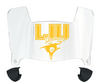 Long Island LIU Sharks Mini Football Helmet Visor Shield w/ Clips - PICK VISOR & LOGO COLOR