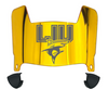 Long Island LIU Sharks Mini Football Helmet Visor Shield w/ Clips - PICK VISOR & LOGO COLOR
