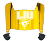 Long Island LIU Sharks Mini Football Helmet Visor Shield w/ Clips - PICK VISOR & LOGO COLOR