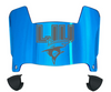 Long Island LIU Sharks Mini Football Helmet Visor Shield w/ Clips - PICK VISOR & LOGO COLOR