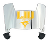Long Island LIU Sharks Mini Football Helmet Visor Shield w/ Clips - PICK VISOR & LOGO COLOR