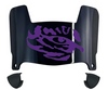 LSU Tigers Mini Football Helmet Visor Shield w/ Clips - PICK VISOR & LOGO COLOR - SportsJewelryProShop