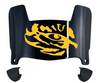 LSU Tigers Mini Football Helmet Visor Shield w/ Clips - PICK VISOR & LOGO COLOR - SportsJewelryProShop