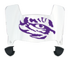 LSU Tigers Mini Football Helmet Visor Shield w/ Clips - PICK VISOR & LOGO COLOR - SportsJewelryProShop
