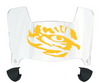 LSU Tigers Mini Football Helmet Visor Shield w/ Clips - PICK VISOR & LOGO COLOR - SportsJewelryProShop