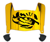 LSU Tigers Mini Football Helmet Visor Shield w/ Clips - PICK VISOR & LOGO COLOR - SportsJewelryProShop