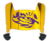 LSU Tigers Mini Football Helmet Visor Shield w/ Clips - PICK VISOR & LOGO COLOR - SportsJewelryProShop