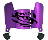 LSU Tigers Mini Football Helmet Visor Shield w/ Clips - PICK VISOR & LOGO COLOR - SportsJewelryProShop