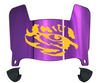 LSU Tigers Mini Football Helmet Visor Shield w/ Clips - PICK VISOR & LOGO COLOR - SportsJewelryProShop