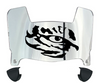 LSU Tigers Mini Football Helmet Visor Shield w/ Clips - PICK VISOR & LOGO COLOR - SportsJewelryProShop