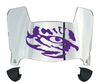 LSU Tigers Mini Football Helmet Visor Shield w/ Clips - PICK VISOR & LOGO COLOR - SportsJewelryProShop