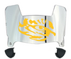 LSU Tigers Mini Football Helmet Visor Shield w/ Clips - PICK VISOR & LOGO COLOR - SportsJewelryProShop