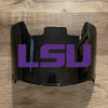 LSU Tigers Full Size Football Helmet Visor Shield w/ Clips - PICK VISOR & LOGO COLOR