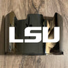 LSU Tigers Full Size Football Helmet Visor Shield w/ Clips - PICK VISOR & LOGO COLOR