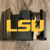 LSU Tigers Full Size Football Helmet Visor Shield w/ Clips - PICK VISOR & LOGO COLOR