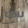 LSU Tigers Full Size Football Helmet Visor Shield w/ Clips - PICK VISOR & LOGO COLOR