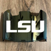LSU Tigers Full Size Football Helmet Visor Shield w/ Clips - PICK VISOR & LOGO COLOR