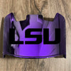 LSU Tigers Full Size Football Helmet Visor Shield w/ Clips - PICK VISOR & LOGO COLOR