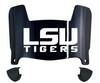 LSU Tigers Mini Football Helmet Visor Shield w/ Clips - PICK VISOR & LOGO COLOR - SportsJewelryProShop