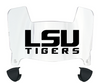 LSU Tigers Mini Football Helmet Visor Shield w/ Clips - PICK VISOR & LOGO COLOR - SportsJewelryProShop