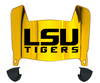 LSU Tigers Mini Football Helmet Visor Shield w/ Clips - PICK VISOR & LOGO COLOR - SportsJewelryProShop