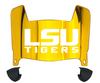 LSU Tigers Mini Football Helmet Visor Shield w/ Clips - PICK VISOR & LOGO COLOR - SportsJewelryProShop