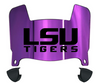 LSU Tigers Mini Football Helmet Visor Shield w/ Clips - PICK VISOR & LOGO COLOR - SportsJewelryProShop