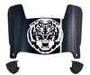 LSU Tigers Mini Football Helmet Visor Shield w/ Clips - PICK VISOR & LOGO COLOR - SportsJewelryProShop