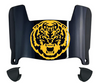 LSU Tigers Mini Football Helmet Visor Shield w/ Clips - PICK VISOR & LOGO COLOR - SportsJewelryProShop