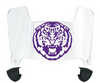 LSU Tigers Mini Football Helmet Visor Shield w/ Clips - PICK VISOR & LOGO COLOR - SportsJewelryProShop