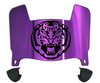 LSU Tigers Mini Football Helmet Visor Shield w/ Clips - PICK VISOR & LOGO COLOR - SportsJewelryProShop