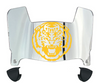LSU Tigers Mini Football Helmet Visor Shield w/ Clips - PICK VISOR & LOGO COLOR - SportsJewelryProShop