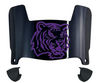 LSU Tigers Mini Football Helmet Visor Shield w/ Clips - PICK VISOR & LOGO COLOR - SportsJewelryProShop