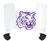 LSU Tigers Mini Football Helmet Visor Shield w/ Clips - PICK VISOR & LOGO COLOR - SportsJewelryProShop