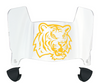 LSU Tigers Mini Football Helmet Visor Shield w/ Clips - PICK VISOR & LOGO COLOR - SportsJewelryProShop