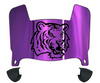 LSU Tigers Mini Football Helmet Visor Shield w/ Clips - PICK VISOR & LOGO COLOR - SportsJewelryProShop