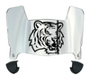 LSU Tigers Mini Football Helmet Visor Shield w/ Clips - PICK VISOR & LOGO COLOR - SportsJewelryProShop
