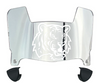 LSU Tigers Mini Football Helmet Visor Shield w/ Clips - PICK VISOR & LOGO COLOR - SportsJewelryProShop
