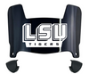 LSU Tigers Mini Football Helmet Visor Shield w/ Clips - PICK VISOR & LOGO COLOR - SportsJewelryProShop