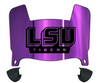 LSU Tigers Mini Football Helmet Visor Shield w/ Clips - PICK VISOR & LOGO COLOR - SportsJewelryProShop