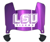 LSU Tigers Mini Football Helmet Visor Shield w/ Clips - PICK VISOR & LOGO COLOR - SportsJewelryProShop