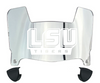 LSU Tigers Mini Football Helmet Visor Shield w/ Clips - PICK VISOR & LOGO COLOR - SportsJewelryProShop
